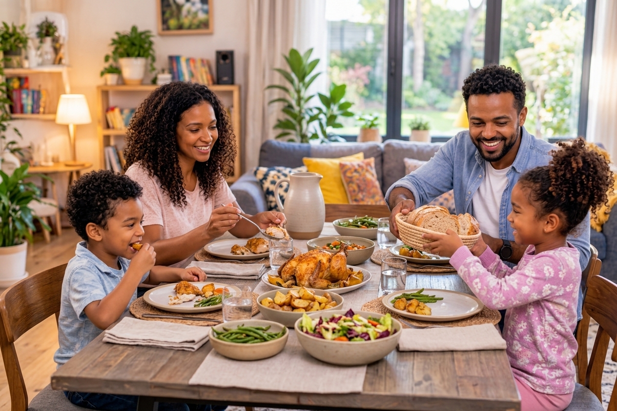 Eating Together as a Family